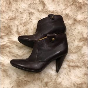 Coach Aliza Brown Ankle Booties
